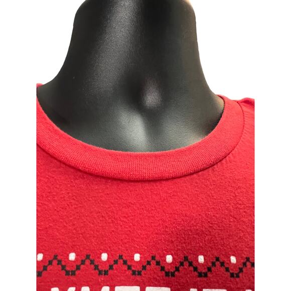 The Office Christmas Shirt 2X Dwight Schrute Fact Xmas Is Here Ripple Red Tee - Picture 5 of 9